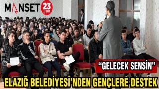 ELAZIĞ BELEDİYESİ'NDEN GENÇLERE DESTEK