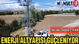 FIRAT EDAŞ'TAN BÖLGEYE YATIRIM:ENERJİ ALTYAPISI GÜÇLENİYOR