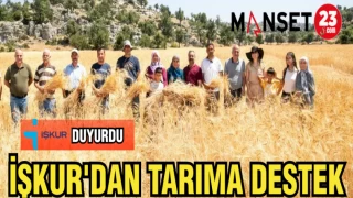 İŞKUR'DAN TARIMA DESTEK