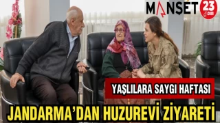 JANDARMA'DAN HUZUR EVİ ZİYARETİ