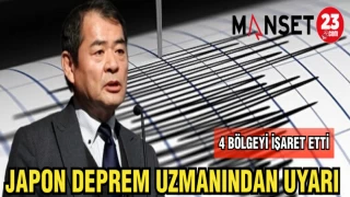 JAPON DEPREM UZMANINDAN UYARI