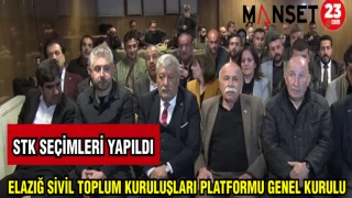 ELAZIĞ SİVİL TOPLUM KURULUŞLARI PLATFORMU GENEL KURULU