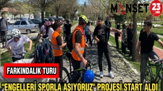 "ENGELLERİ SPORLA AŞIYORUZ" PROJESİ START ALDI