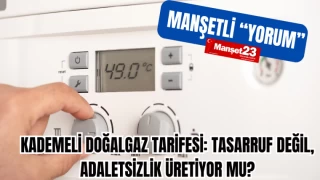 Kademeli Doğalgaz Tarifesi: Tasarruf Değil, Adaletsizlik Üretiyor mu?