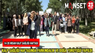 KALP SAĞLIĞI HAFTASINDA FARKINDALIK VE DOĞA YÜRÜYÜŞÜ YAPILDI