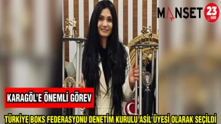 KARAGÖL'E ÖNEMLİ GÖREV TÜRKİYE BOKS FEDERASYONU DENETİM KURULU ASİL ÜYESİ OLARAK SEÇİLDİ