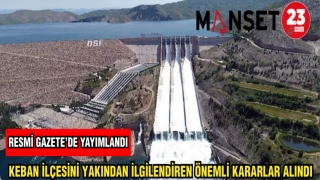 KEBAN İLÇESİNİ YAKINDAN İLGİLENDİREN ÖNEMLİ KARARLAR ALINDI