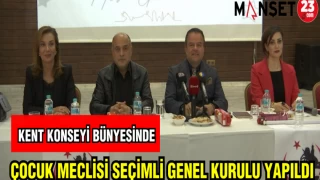 KENT KONSEYİ BÜNYESİNDE ÇOCUK MECLİSİ SEÇİMLİ GENEL KURULU YAPILDI