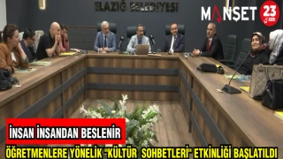 ÖĞRETMENLERE YÖNELİK "KÜLTÜR SOHBETLERİ" ETKİNLİĞİ BAŞLATILDI