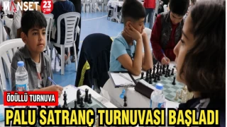 PALU SATRANÇ TURNUVASI BAŞLADI