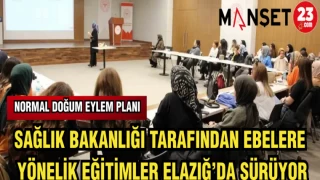 SAĞLIK BAKANLIĞI TARAFINDAN EBELERE YÖNELİK EĞİTİMLER DEVAM EDİYOR