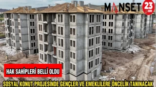 SOSYAL KONUT PROJESİNDE GENÇLER VE EMEKLİLERE ÖNCELİK TANINACAK