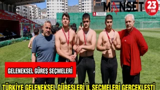 TÜRKİYE GELENEKSEL GÜREŞLERİ İL SEÇMELERİ GERÇEKLEŞTİ
