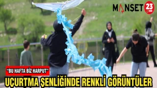 UÇURTMA ŞENLİĞİNDE RENKLİ GÖRÜNTÜLER