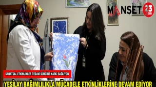 YEŞİLAY BAĞIMLILIKLA MÜCADELE ETKİNLİKLERİNE DEVAM EDİYOR