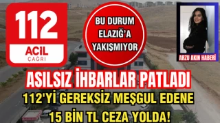 112'yİ Gereksiz Meşgul Edene 15 Bİn TL Ceza Yolda!