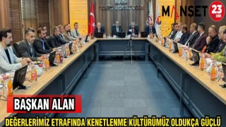 BAŞKAN ALAN DEĞERLERİMİZ ETRAFINDA KENETLENME KÜLTÜRÜMÜZ OLDUKÇA GÜÇLÜ