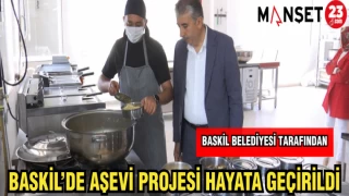 BASKİL'DE AŞEVİ PROJESİ HAYATA GEÇİRİLDİ