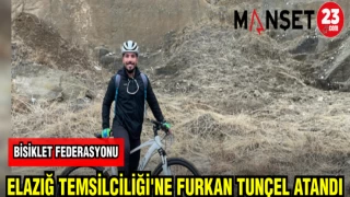 BİSİKLET FEDERASYONU ELAZIĞ TEMSİLCİLİĞİ'NE FURKAN TUNCEL ATANDI