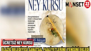 ELAZIĞ BELEDİYESİ SANATSAL FAALİYETLERİNE YENİSİNİ EKLEDİ