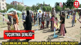 ELSAD İMKANLARI SINIRLI ÇOCUKLAR İÇİN BİR BAYRAM SEVİNCİ YAŞATTI