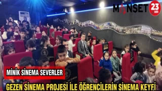 GEZEN SİNEMA PROJESİ İLE ÖĞRENCİLERİN SİNEMA KEYFİ
