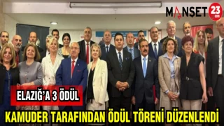 KAMUDER TARAFINDAN ÖDÜL TÖRENİ DÜZENLENDİ