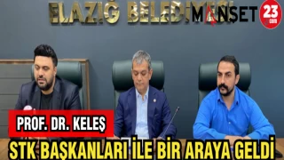 PROF.DR. KELEŞ STK BAŞKANLARI İLE BİR ARAYA GELDİ