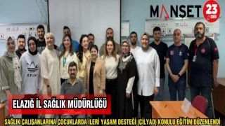 SAĞLIK ÇALIŞANLARINA ÇOCUKLARDA İLERİ YAŞAM DESTEĞİ (ÇİLYAD) KONULU EĞİTİM DÜZENLENDİ