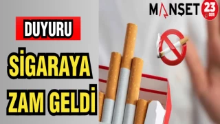 SİGARAYA ZAM GELDİ