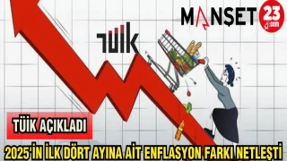 TÜİK AÇIKALDI: 2025'İN İLK DÖRT AYINA AİT ENFLASYON FARKI NETLEŞTİ
