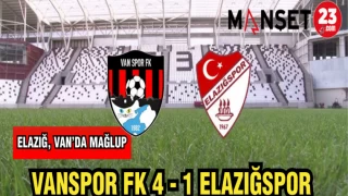 VANSPOR FK 4 - 1 ELAZIĞSPOR