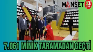 7.061 MİNİK YETENEK TARAMADAN GEÇTİ
