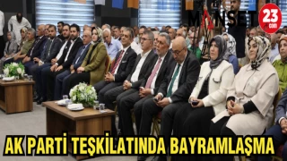 AK PARTİ ELAZIĞ TEŞKİLATINDA BAYRAMLAŞMA