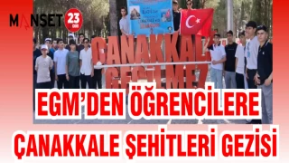 EGM'DEN ÖĞRENCİLERE ÇANAKKALE ŞEHİTLERİ GEZİSİ