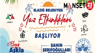 ELAZIĞ BELEDİYESİ'NDEN YAZ ETKİNLİKLERİ