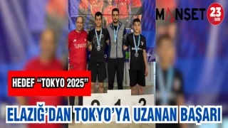 ELAZIĞ'DAN TOKYO'YA UZANAN BAŞARI