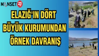 ELAZIĞ'IN DÖRT BÜYÜK KURUMUNDAN ÖRNEK DAVRANIŞ