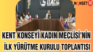 KENT KONSEYİ KADIN MECLİSİ'NİN İLK YÜRÜTME KURULU TOPLANTISI