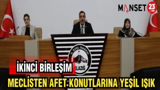 MECLİSTEN AFET KONUTLARINA YEŞİL IŞIK