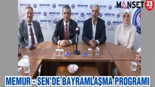 MEMUR -SEN'DE BAYRAMLAŞMA PROGRAMI