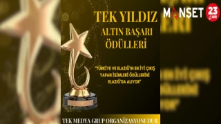 TEK YILDIZ ALTIN BAŞARI ÖDÜLLERİ ELAZIĞ’DA SAHİPLERİNİ BULUYOR