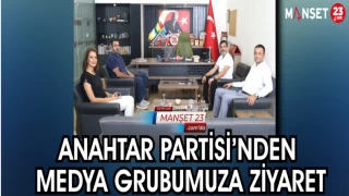 Anahtar Partisi’nden Medya Grubumuza Ziyaret