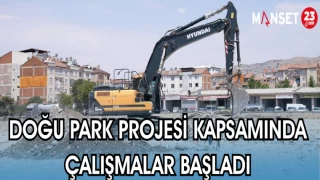 DOĞU PARK PROJESİ KAPSAMINDA ÇALIŞMALAR BAŞLADI