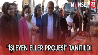 "İŞLEYEN ELLER PROJESİ" TANITILDI