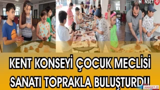 KENT KONSEYİ ÇOCUK MECLİSİ SANATI TOPRAKLA BULUŞTURDU