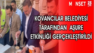 KOVANCILAR BELEDİYESİ AŞURE ETKİNLİĞİ GERÇEKLEŞTİRİLDİ