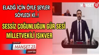 MİLLETVEKİLİ IŞIKVER, ELAZIĞ’IN EKONOMİK SORUNLARINI TBMM GÜNDEMİNE TAŞIYARAK, ÇÖZÜM ÖNERİLERİNDE BULUNDU