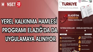 YEREL KALKINMA HAMLESİ PROGRAMI ELAZIĞ'DA DA UYGULAMAYA ALINIYOR