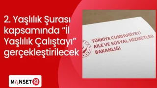 2. Yaşlılık Şurası kapsamında "İl Yaşlılık Çalıştayı" gerçekleştirilecek